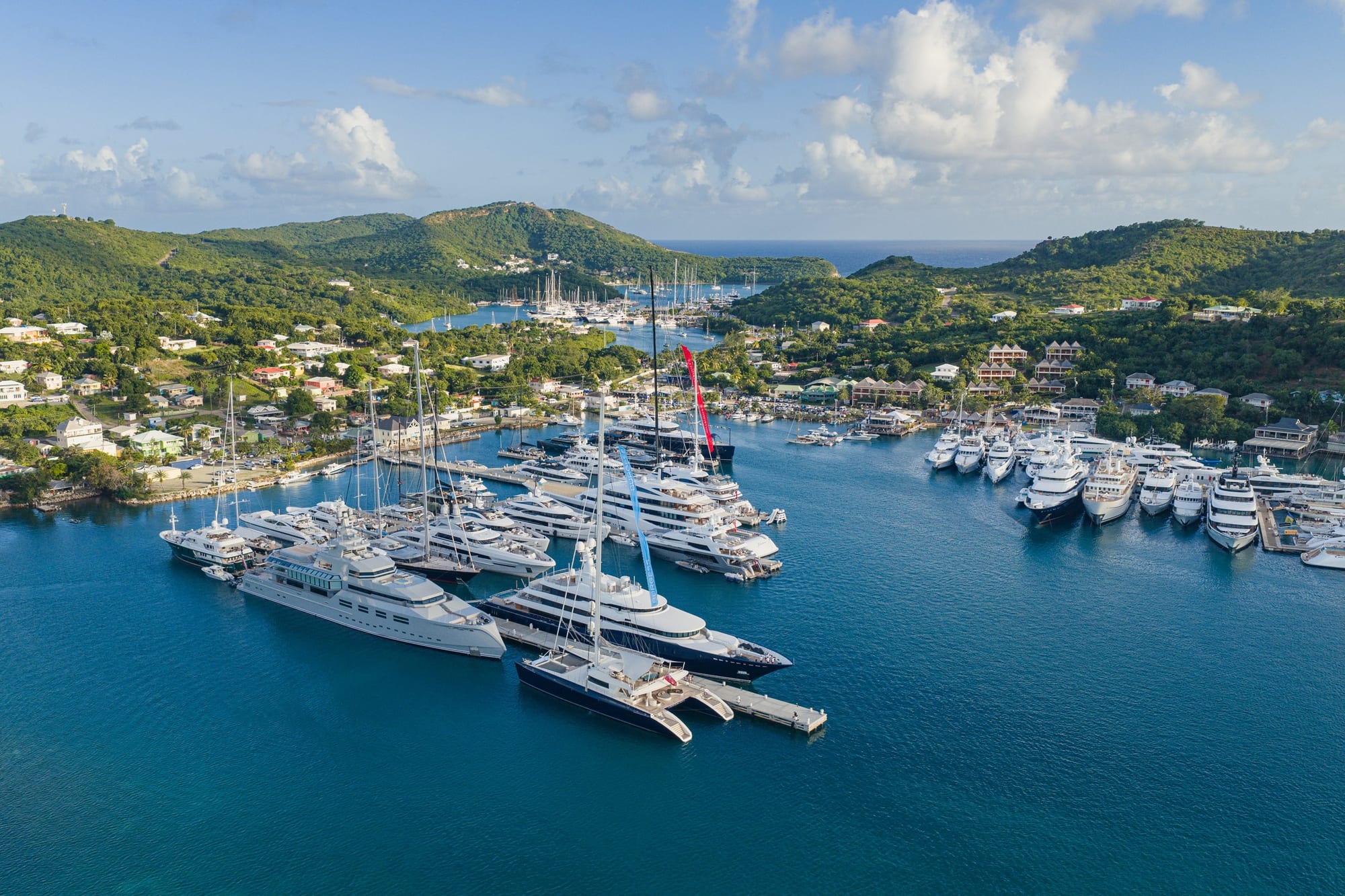 Superyacht media at the Antigua Yacht Show