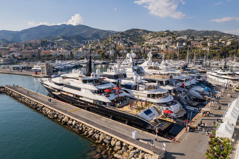 Superyacht photography — MYBA Charter Show coverage, image 1