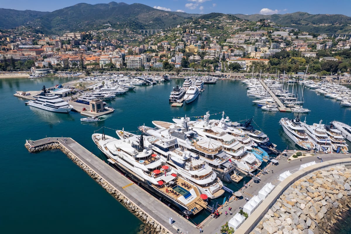 Superyacht media at the MYBA Charter Show
