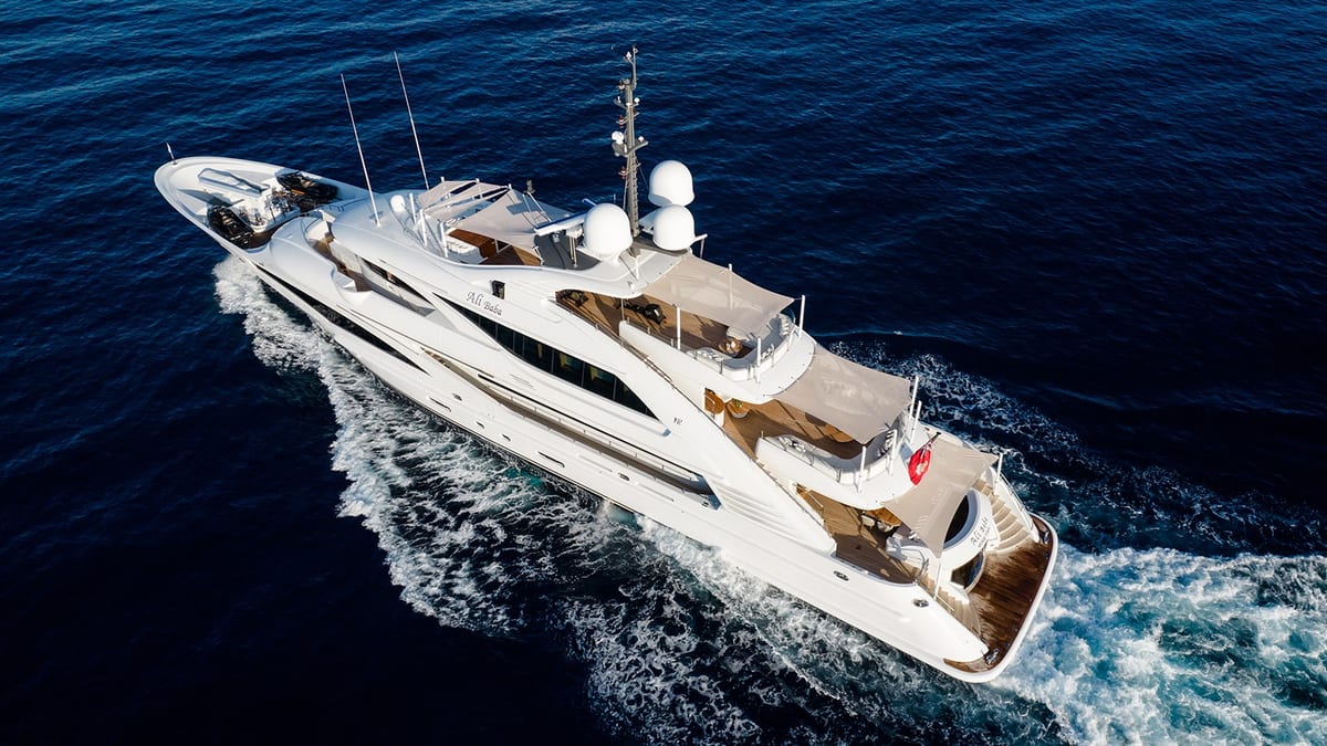 Ali Baba — superyacht photographed by Yacht Media Crew