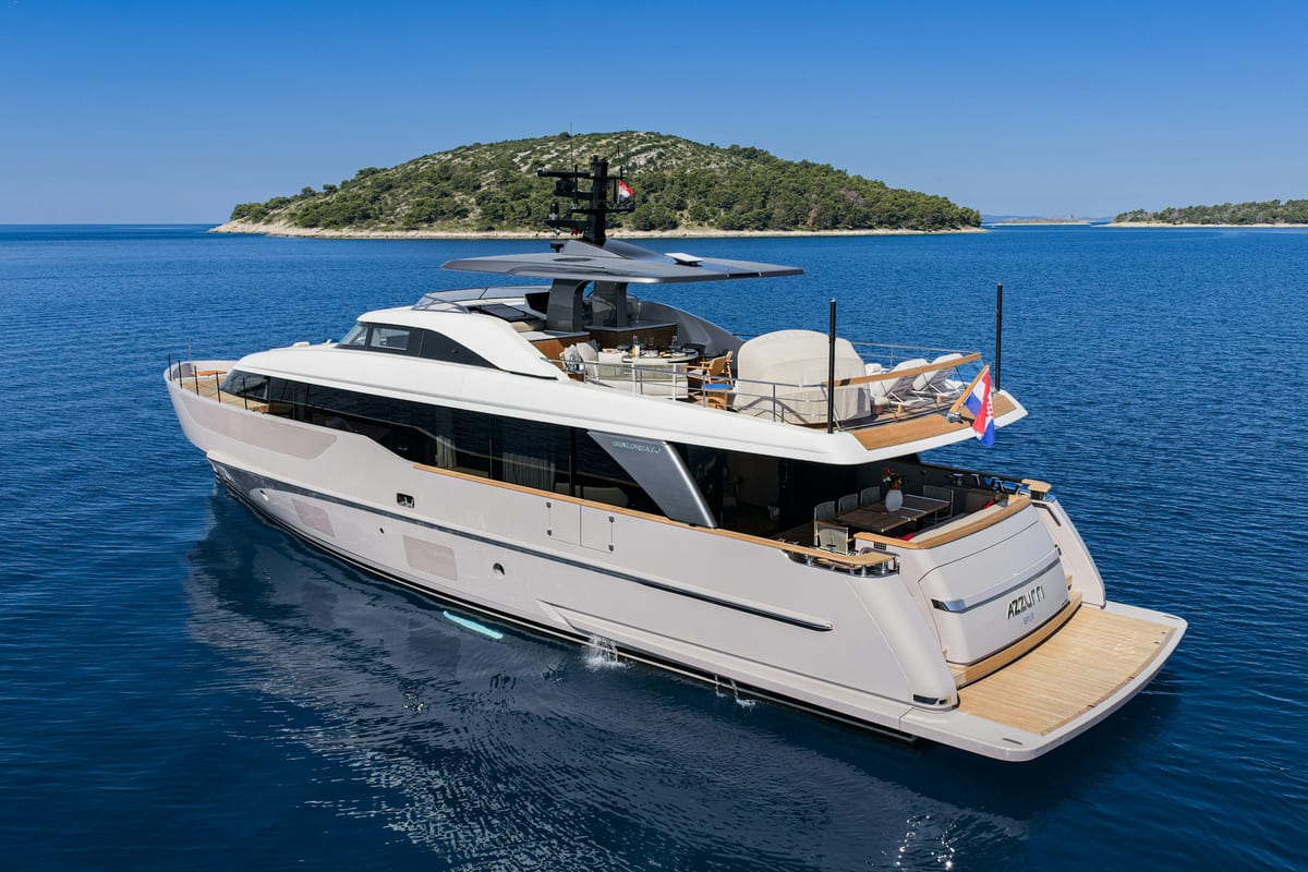 AZZURRI — superyacht photographed by Yacht Media Crew