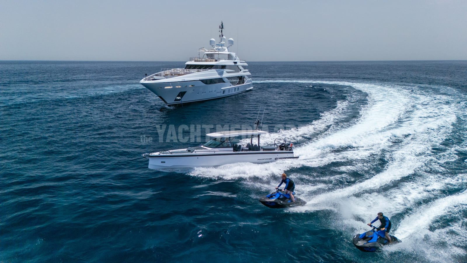 BOMBAY — superyacht aerial drone view, photo 4