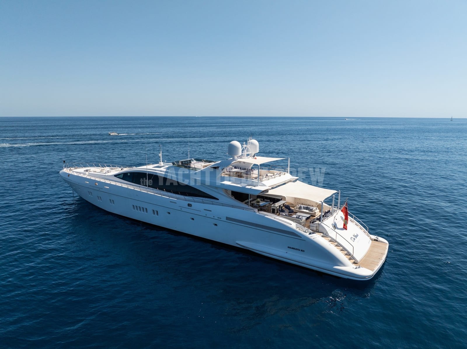 Da Vinci — superyacht aerial drone view, photo 5