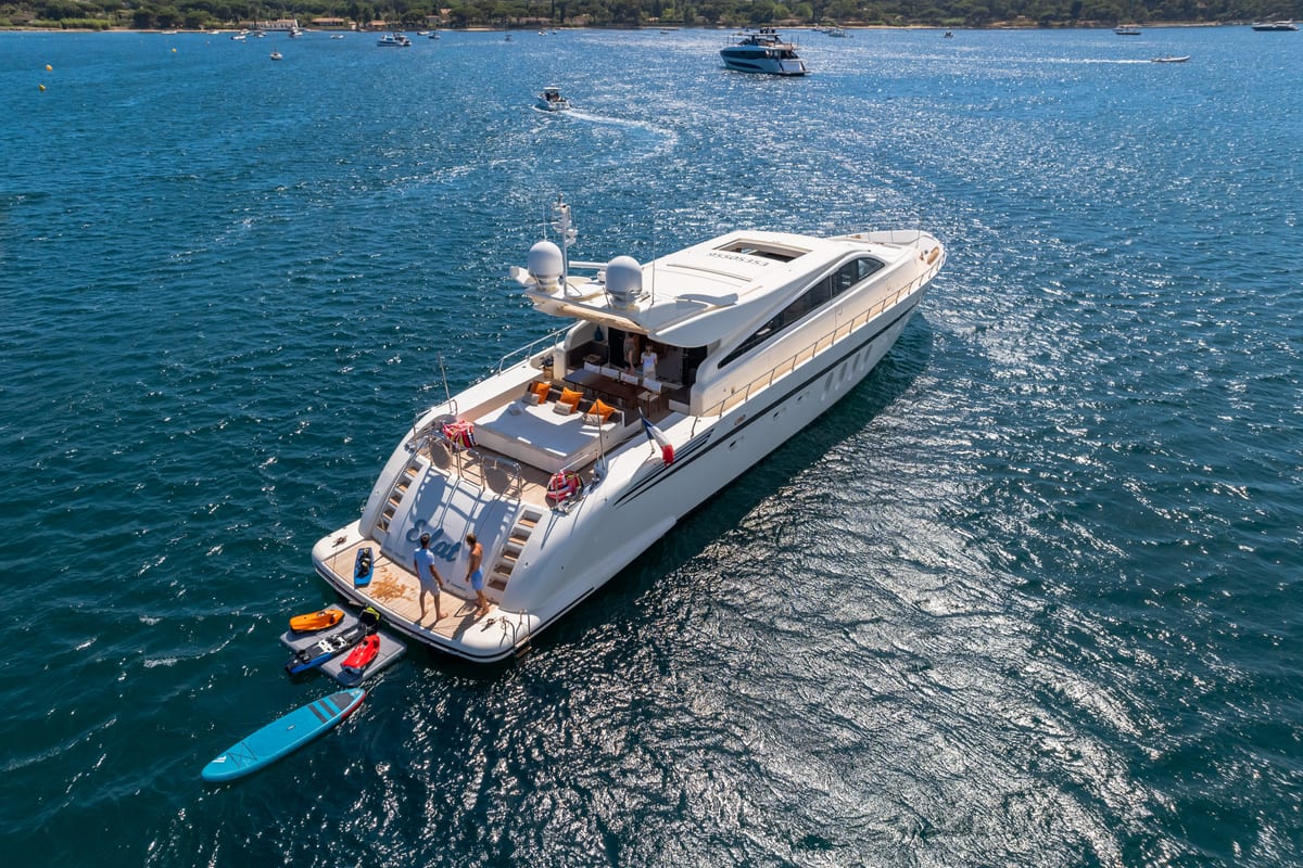 Eclat — superyacht photographed by Yacht Media Crew