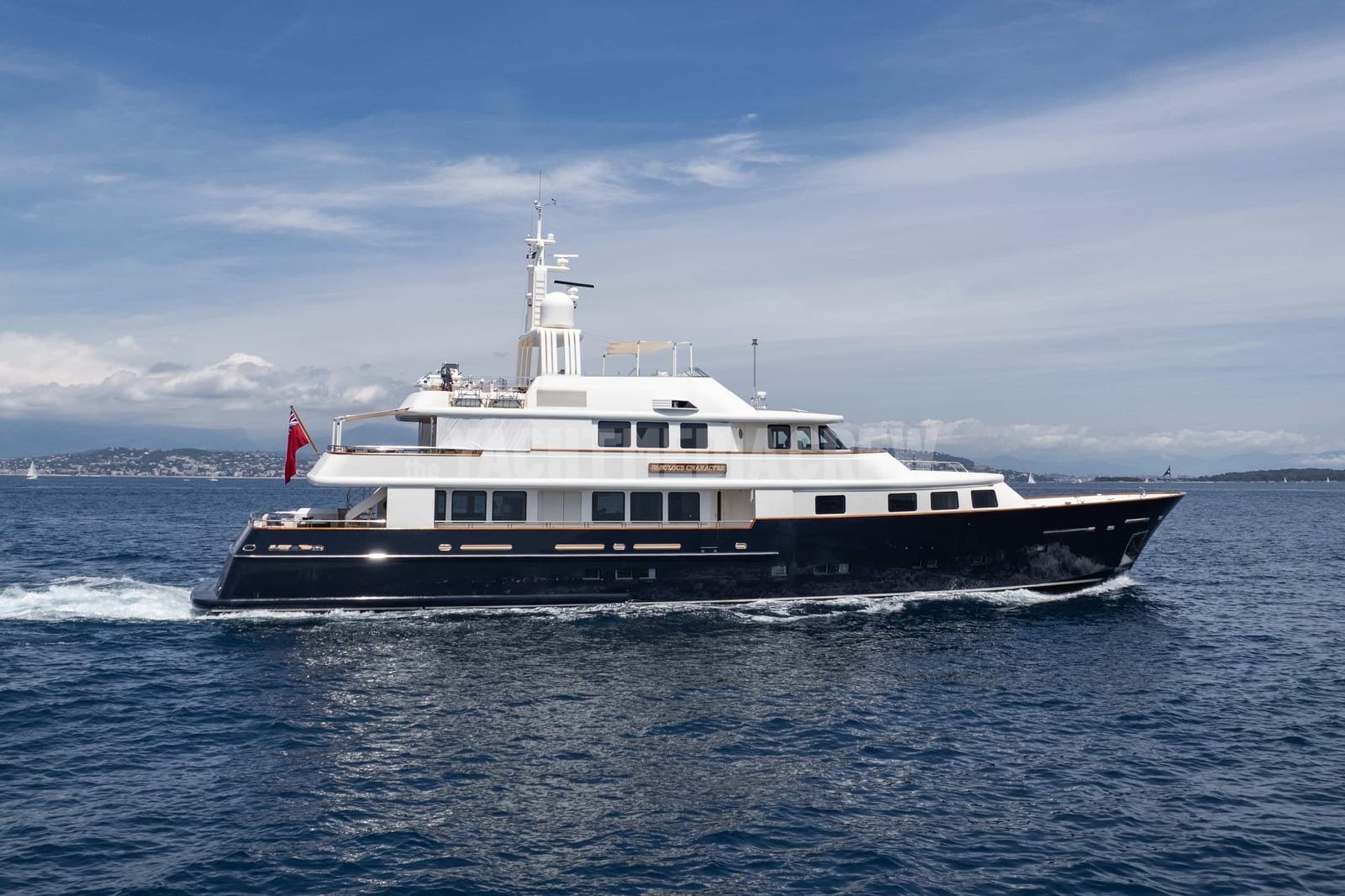 Fabulous Character — superyacht aerial drone view, photo 1