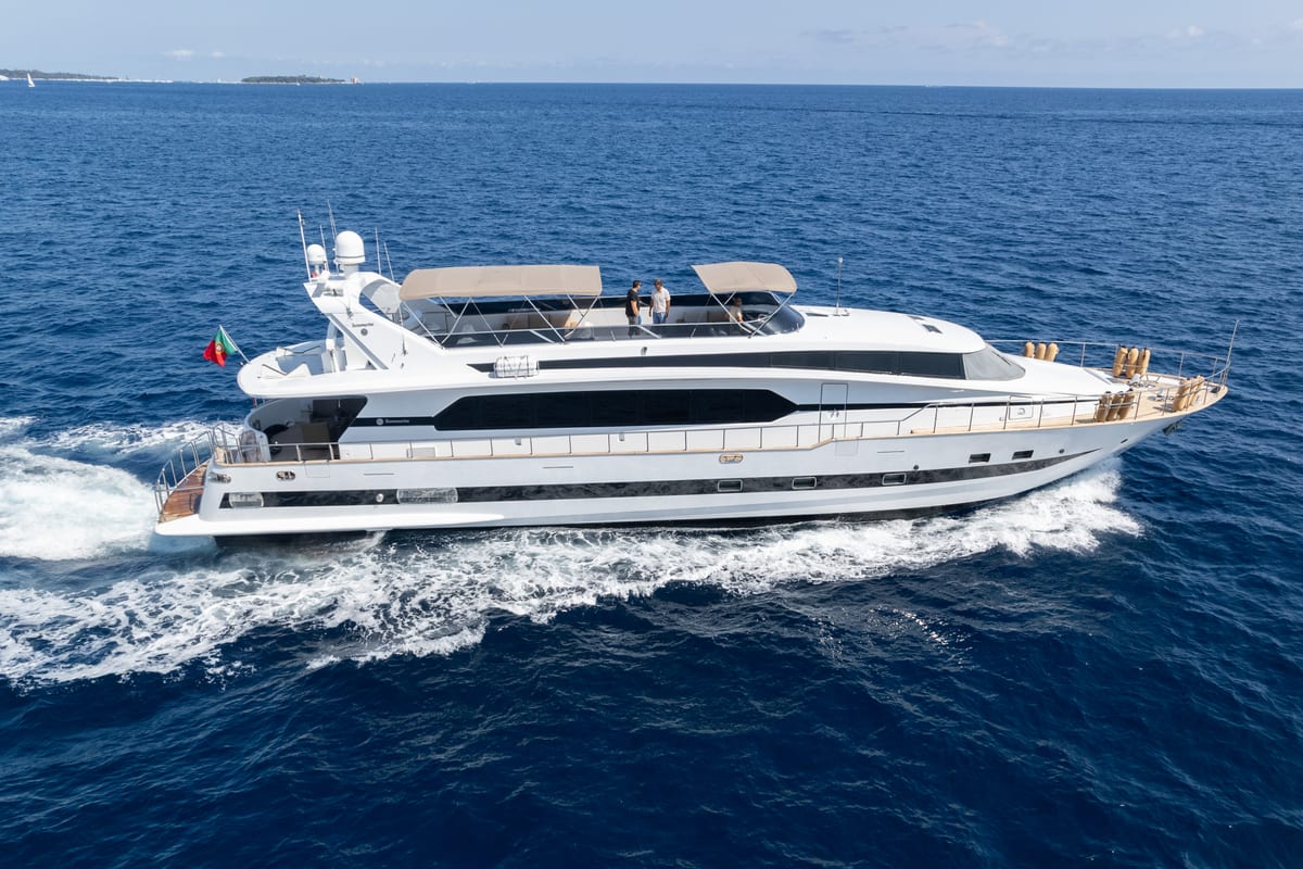 Faith — superyacht photographed by Yacht Media Crew