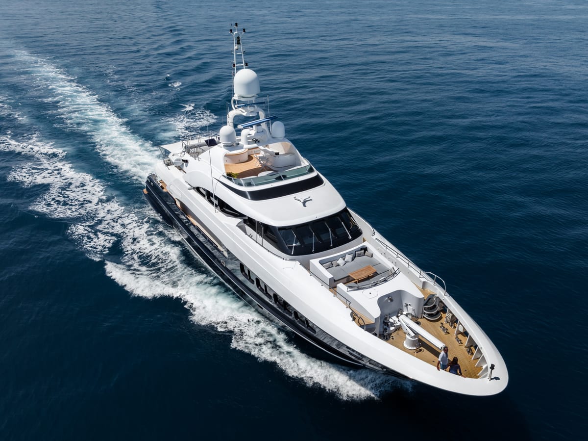 Favaro Navetta VZ — superyacht photographed by Yacht Media Crew