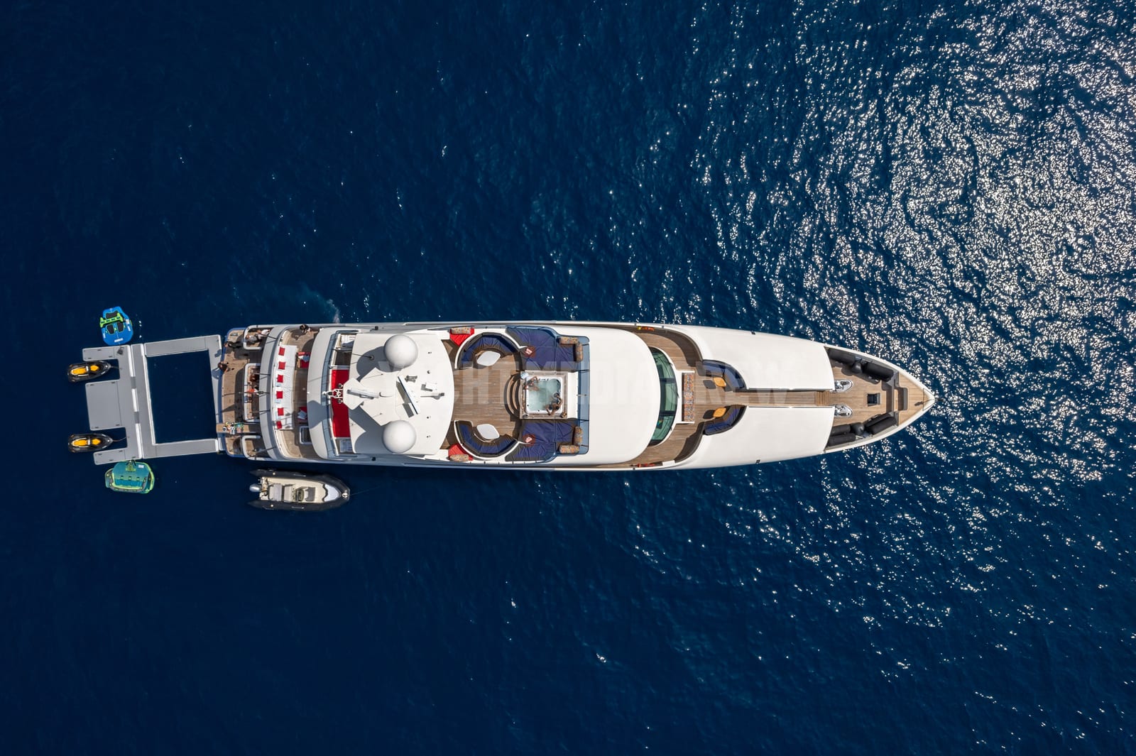 Irama — superyacht aerial drone view, photo 7