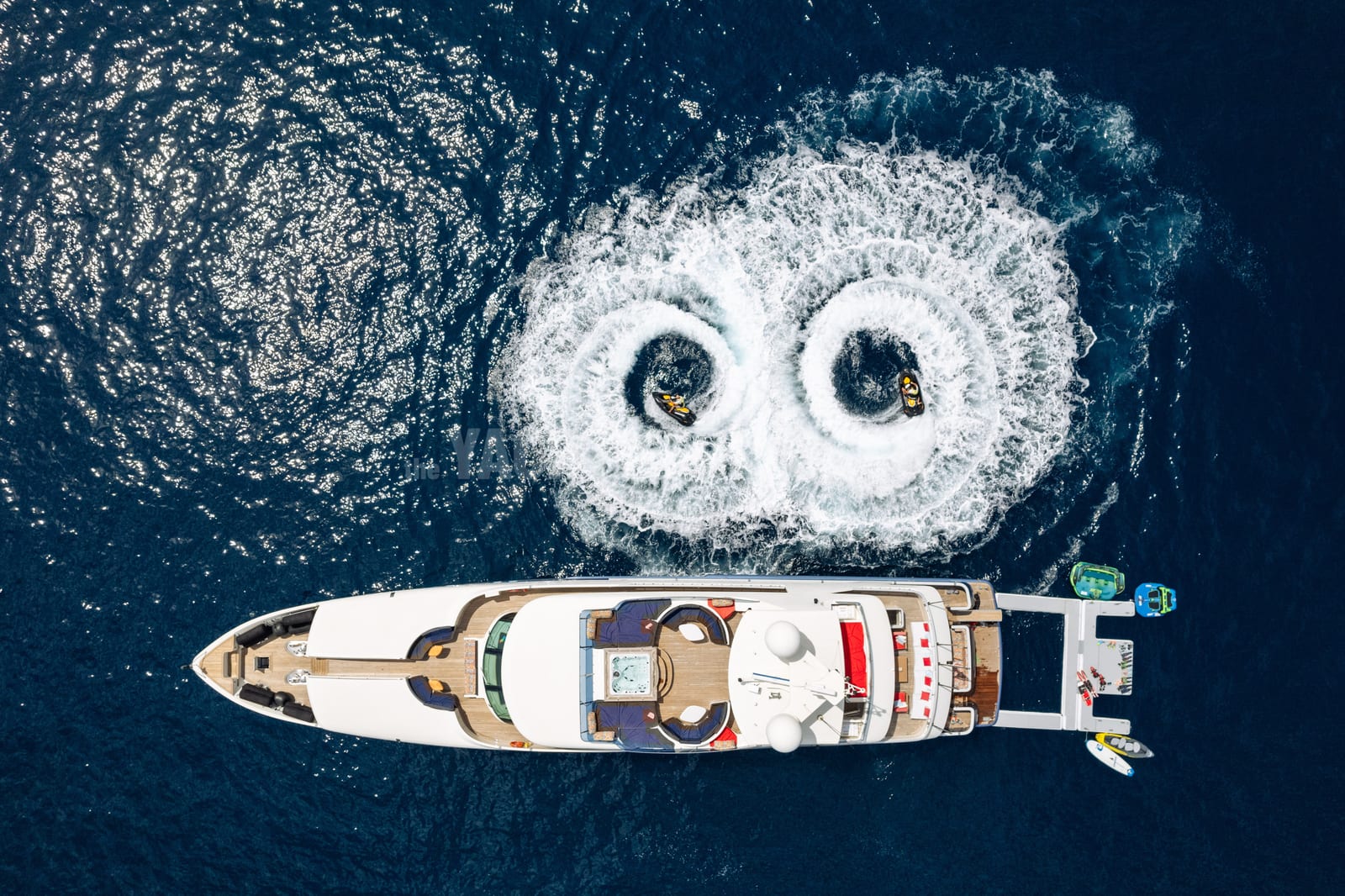Irama — superyacht aerial drone view, photo 5