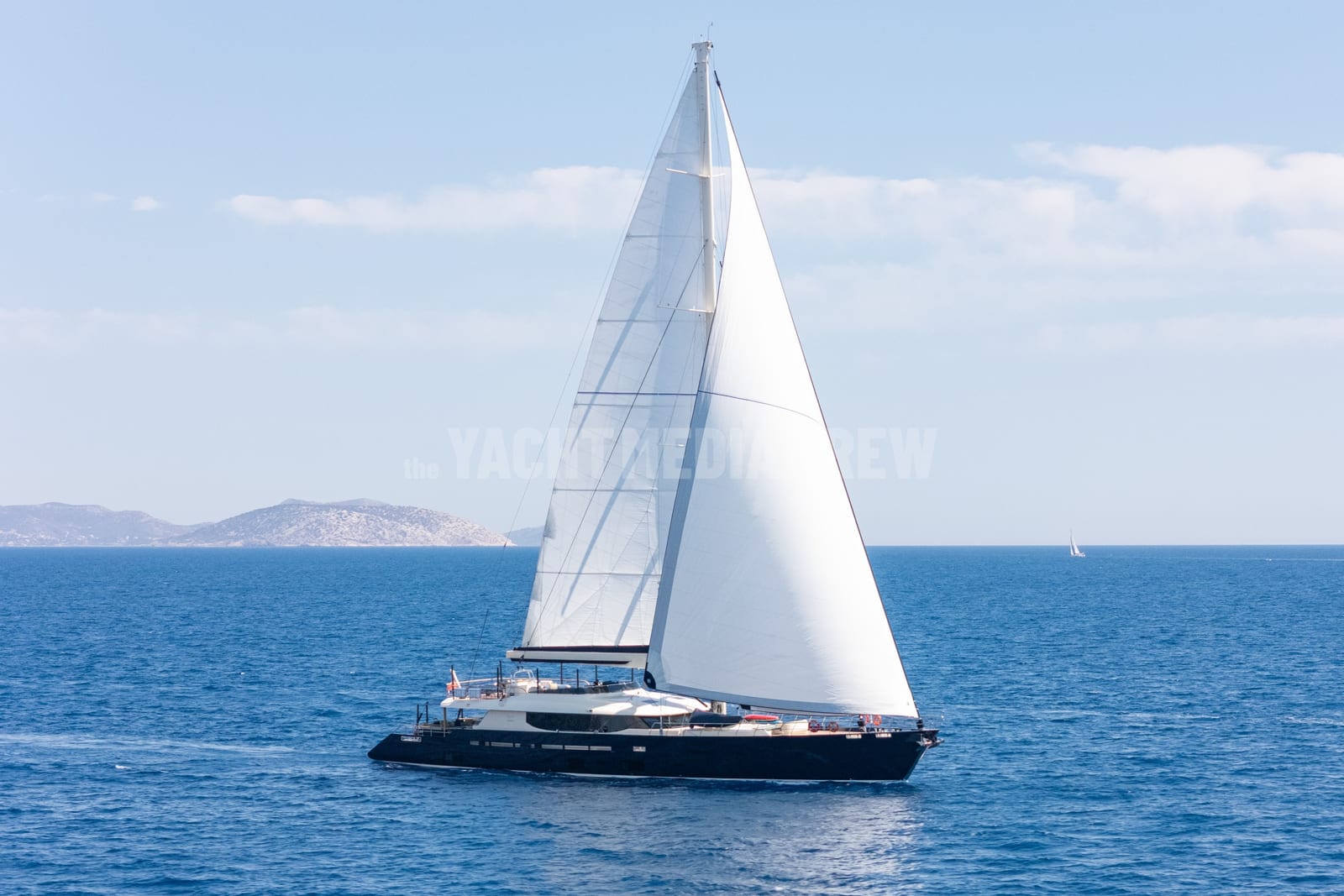 LEGATO — superyacht aerial drone view, photo 3