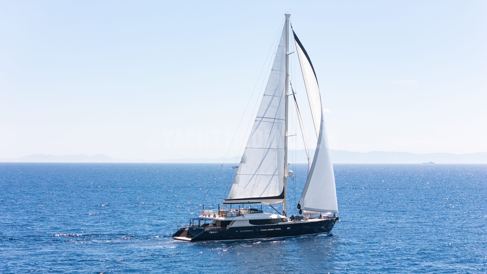 LEGATO — superyacht aerial drone view, photo 12