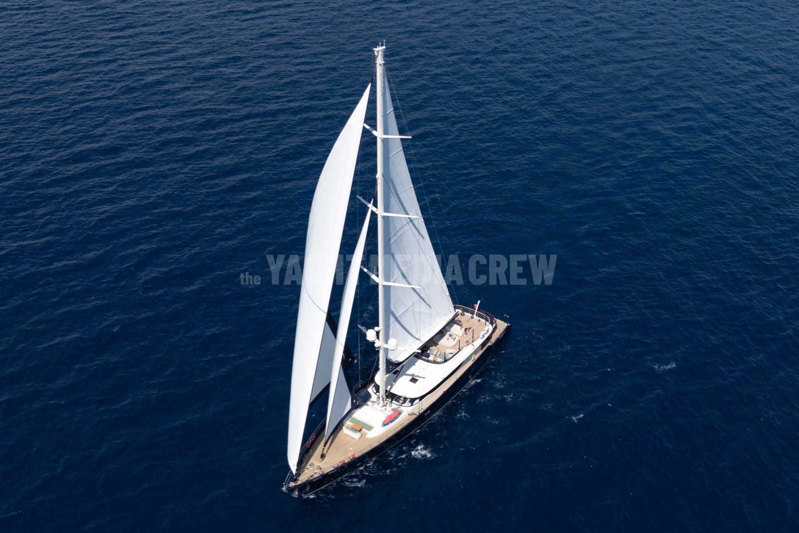 LEGATO — superyacht aerial drone view, photo 5