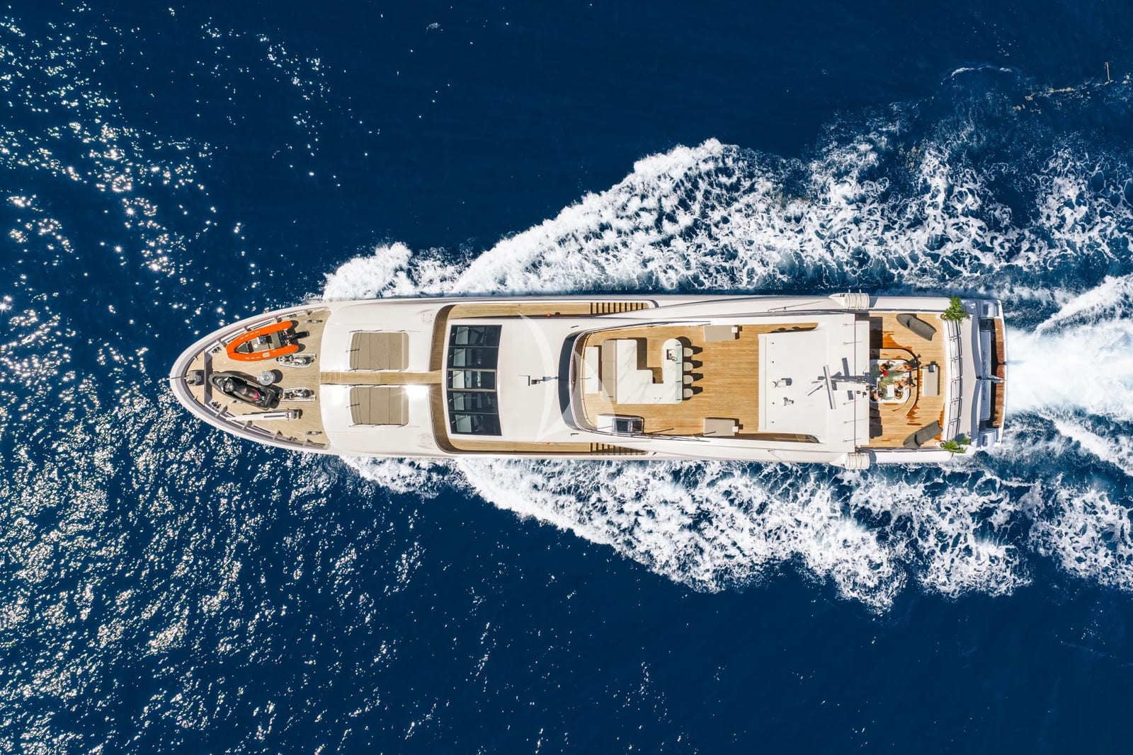 Panakeia — superyacht aerial drone view, photo 3
