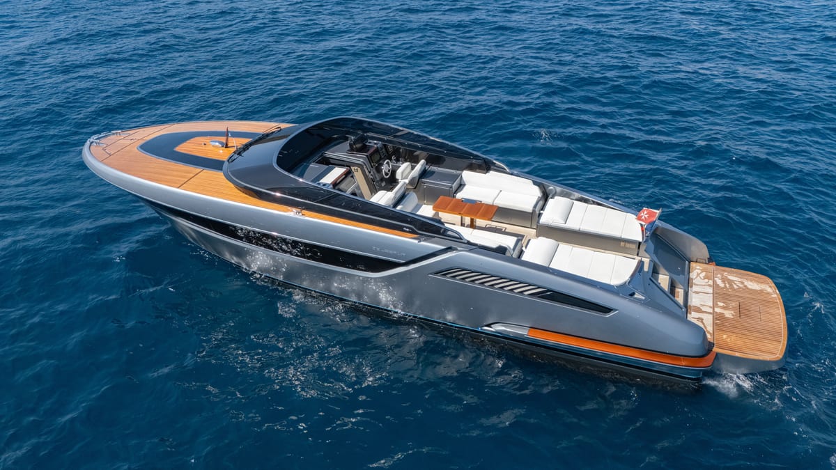 Riva 48 Dolceriva — superyacht photographed by Yacht Media Crew