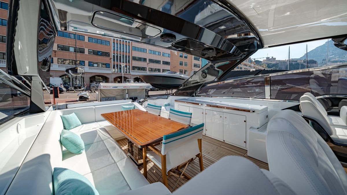 Riva 76 Bahamas Super — superyacht photographed by Yacht Media Crew
