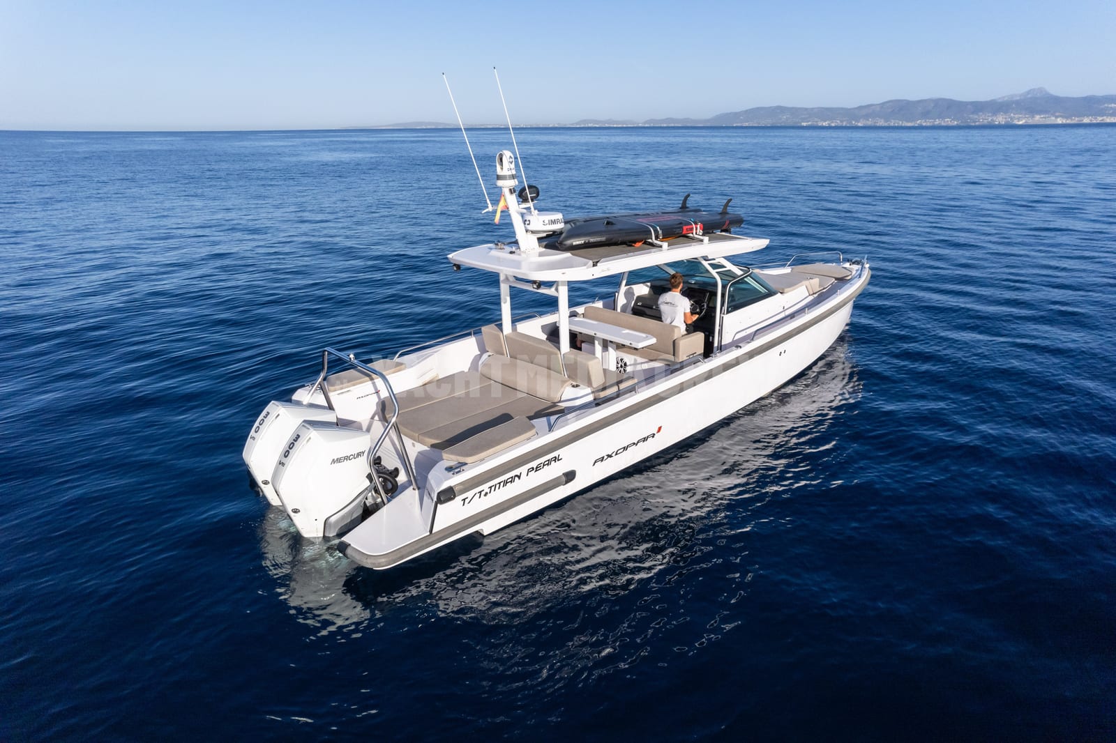 Titian Pearl — superyacht aerial drone view, photo 4
